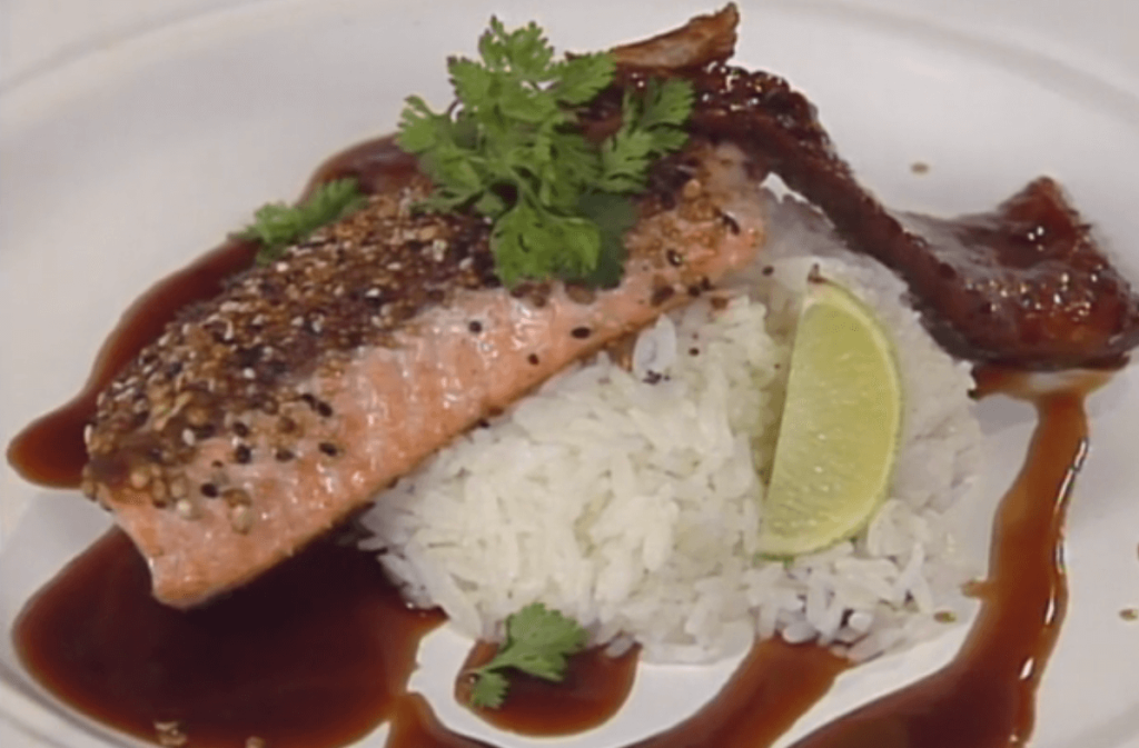 Salmon in Spices