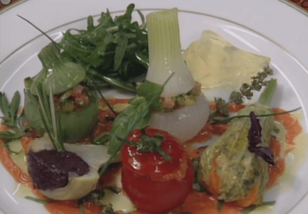 Stuffed Spring Vegetables