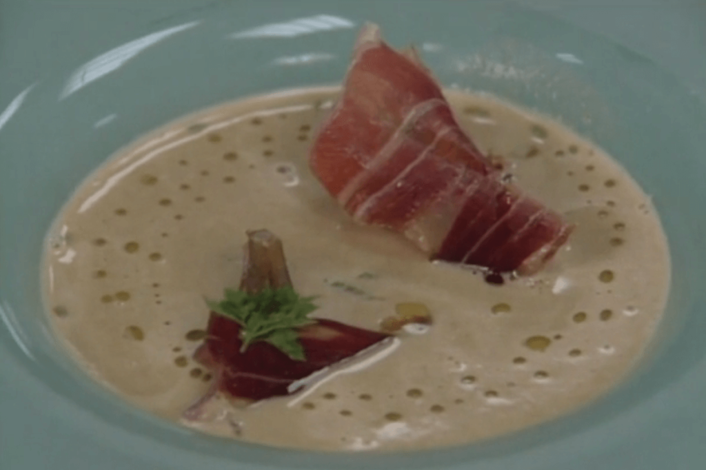 Cold Violet Artichoke Soup