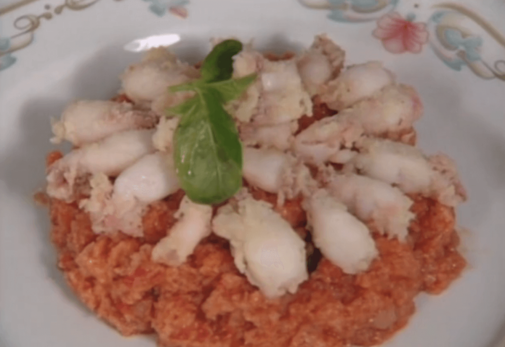 Tomato Soup and Calamari