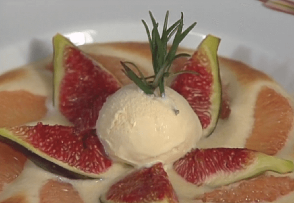 Gratin of Grapefruit and Figs