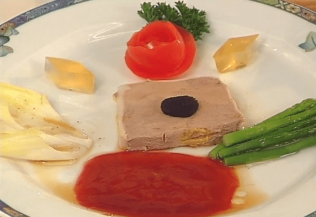 Goose Liver Terrine on Rosehip Sauce