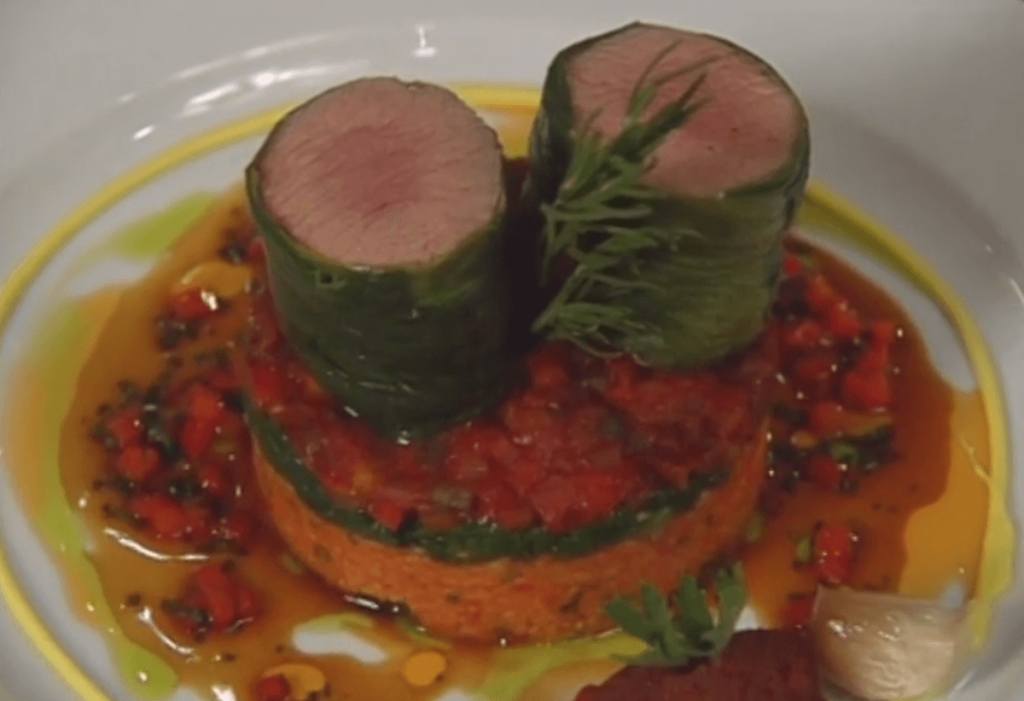 Roasted Lamb Loin