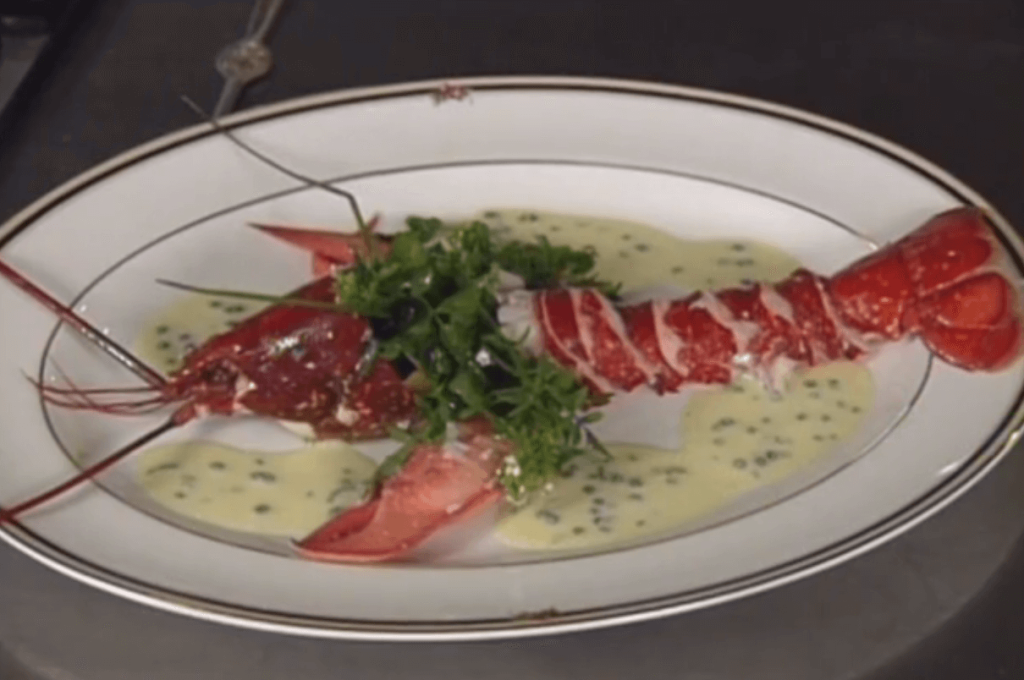 Lobster and Watercress Salad with Caviar-Buttermilk Dressing