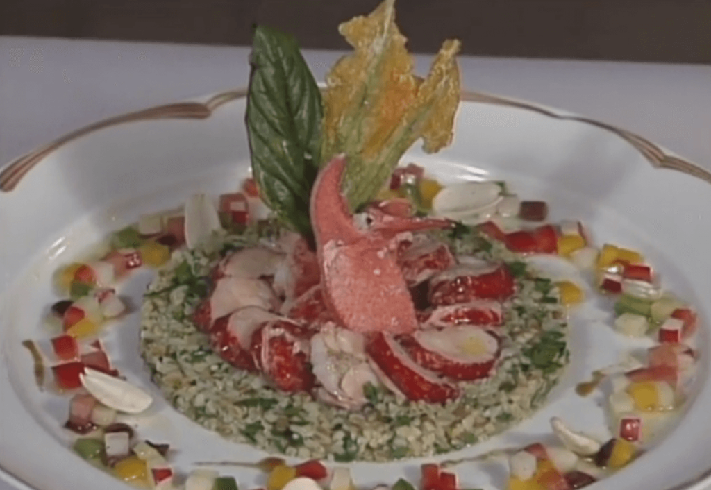Lobster with Fresh Grains and Aromatic Herbs