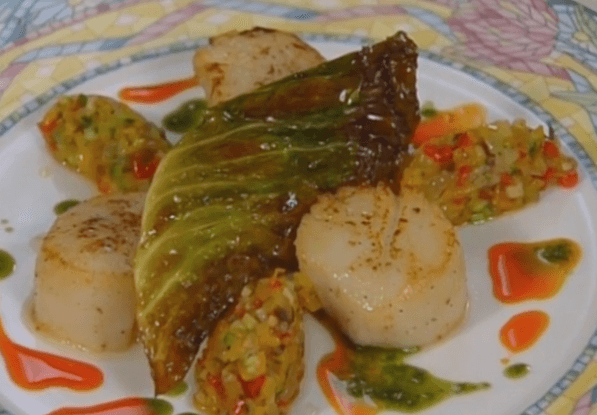 Jumbo Sea Scallops and Ratatouille