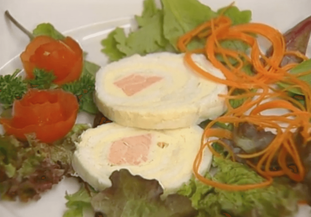 Ballottine of Sole Sauce Emeraude