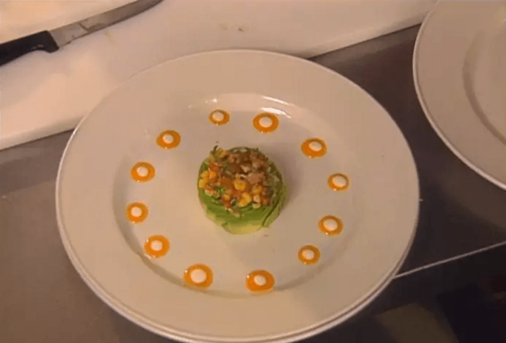 Lobster with Avocado and Tangy Honey Sauce