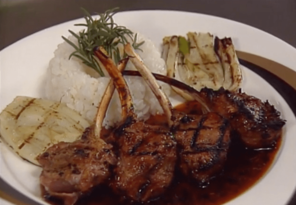 Grilled Marinated Lamb Chops