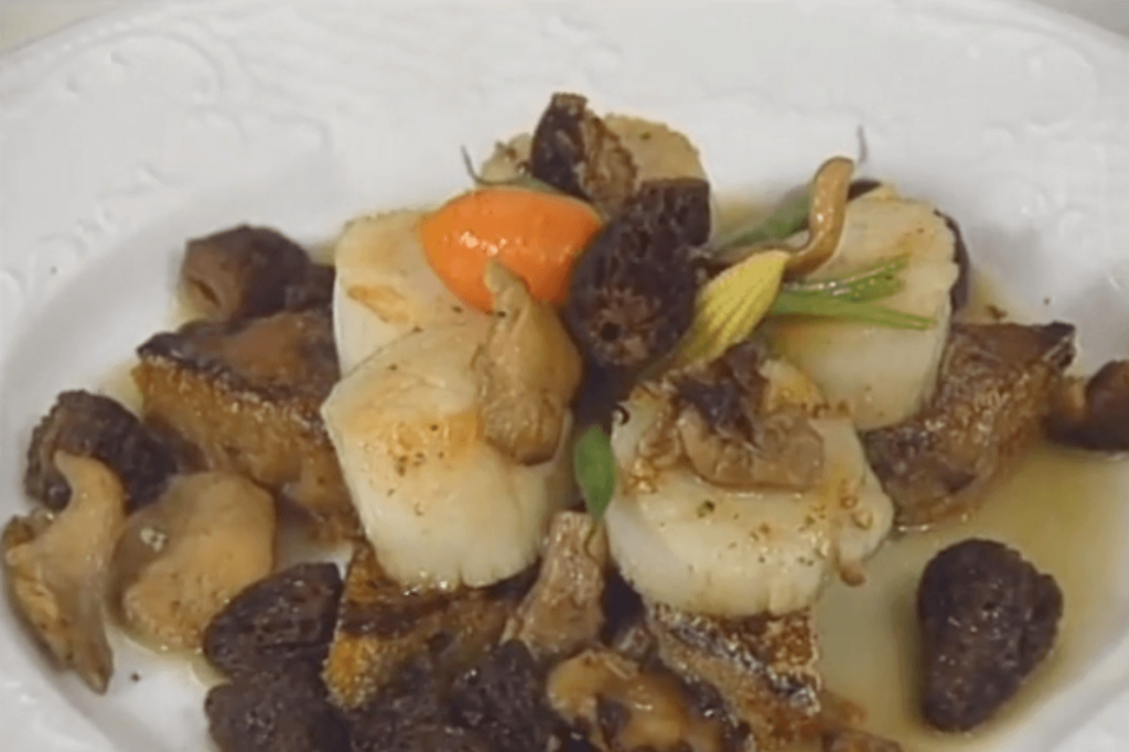 Pan-seared Nantucket Cape Scallops with Shrimp