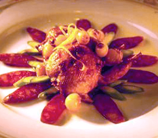 Eight-Treasure Quail with Chinese Sausage and Lotus Seed