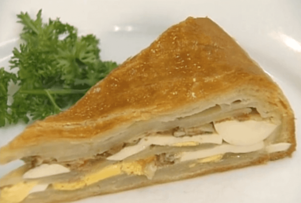 Potato & Bacon Pie ‘Tarte aux Pommes de Terre’