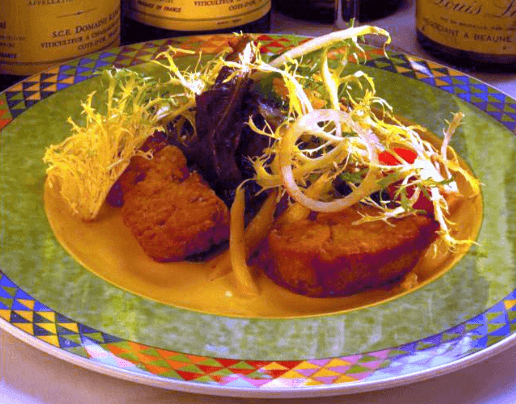 Sweetbread Salad with Mango