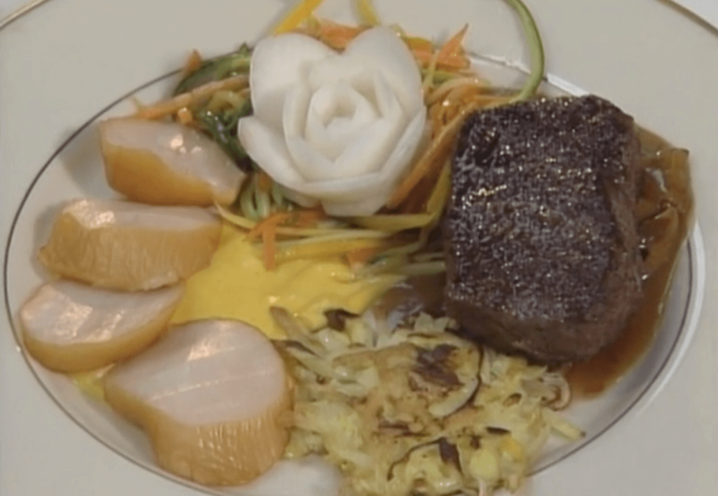 Venison and Smoked Scallops Bernhard
