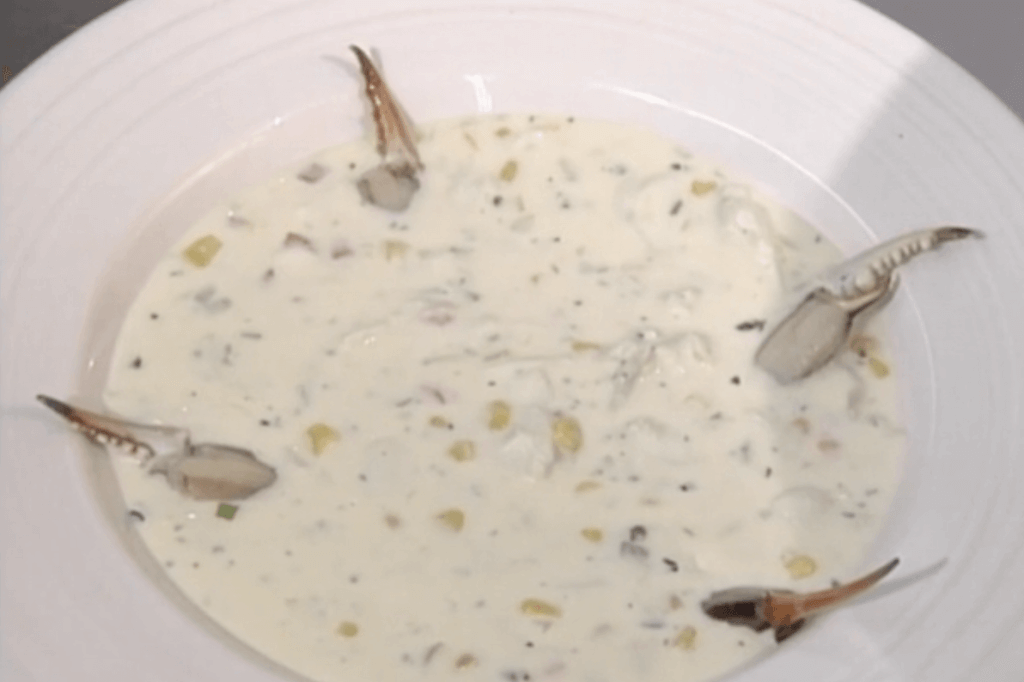 Louisiana Corn and Crab Bisque