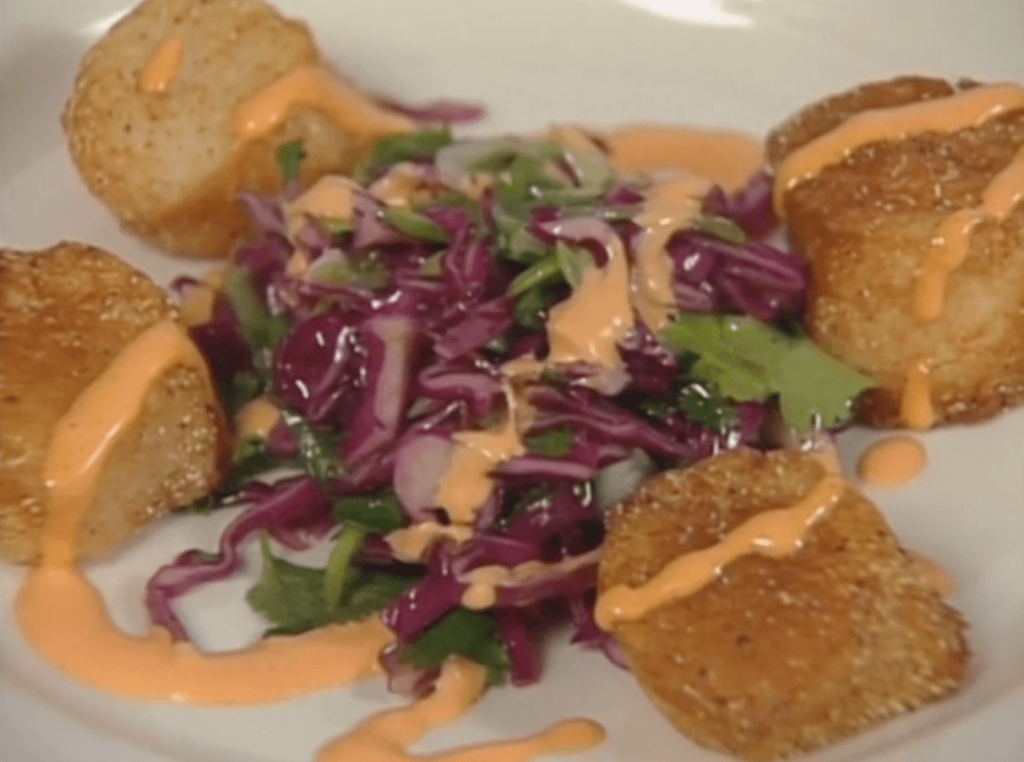 Spicy Scallops with Chile Sauce
