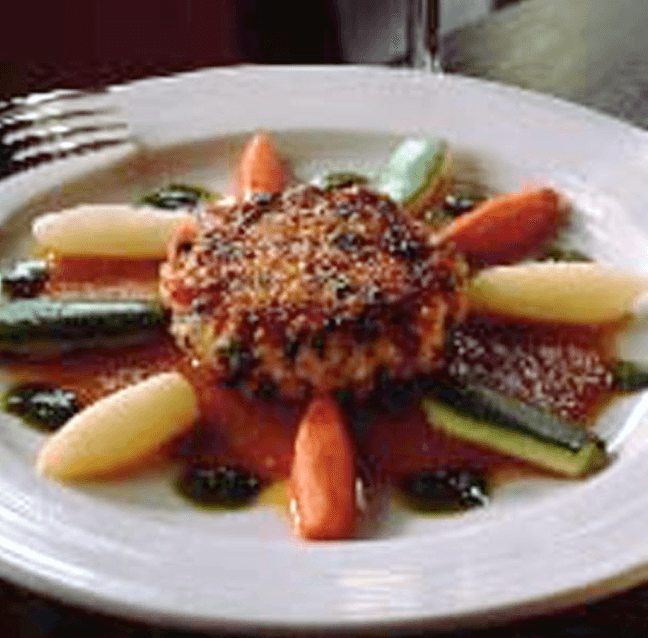 Salmon Burger Provençal