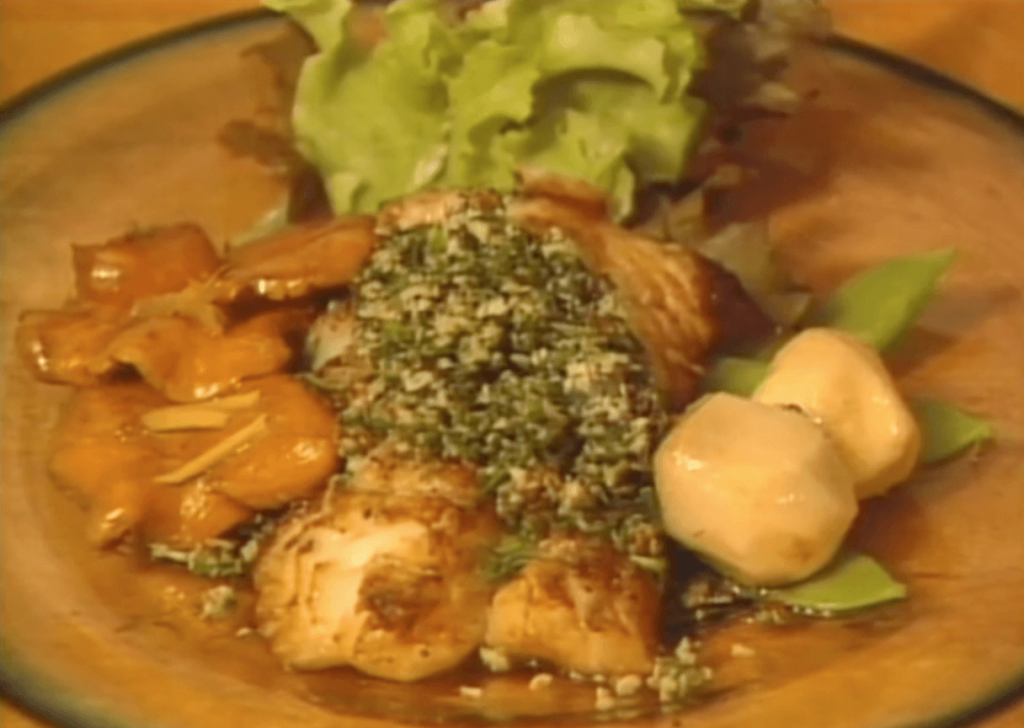 Grilled Chilean Sea Bass with Dill  Gremolata