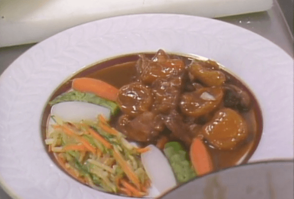 Rabbit with Apricots in Cabernet Sauce