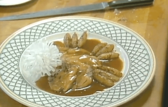 Stuffed Leg of Duck with Red Wine Sauce