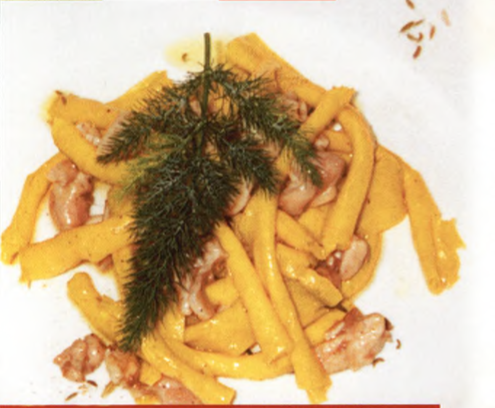 Wild Baby Fennel Cannelloni with Rosemary Rabbi